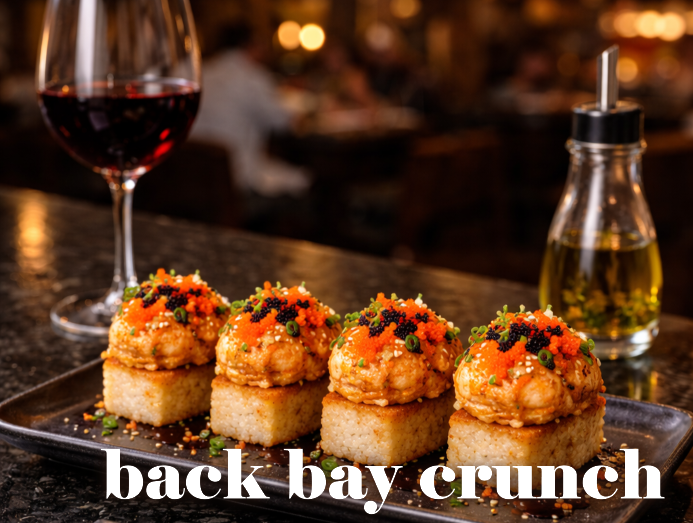 Best sushi Boston

 Sushi Back Bay

 Japanese bistro Boston 

Luxury sushi experience